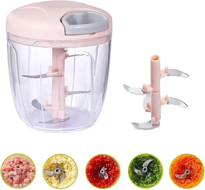 5 Blade Manual Speedy Vegetable Chopper