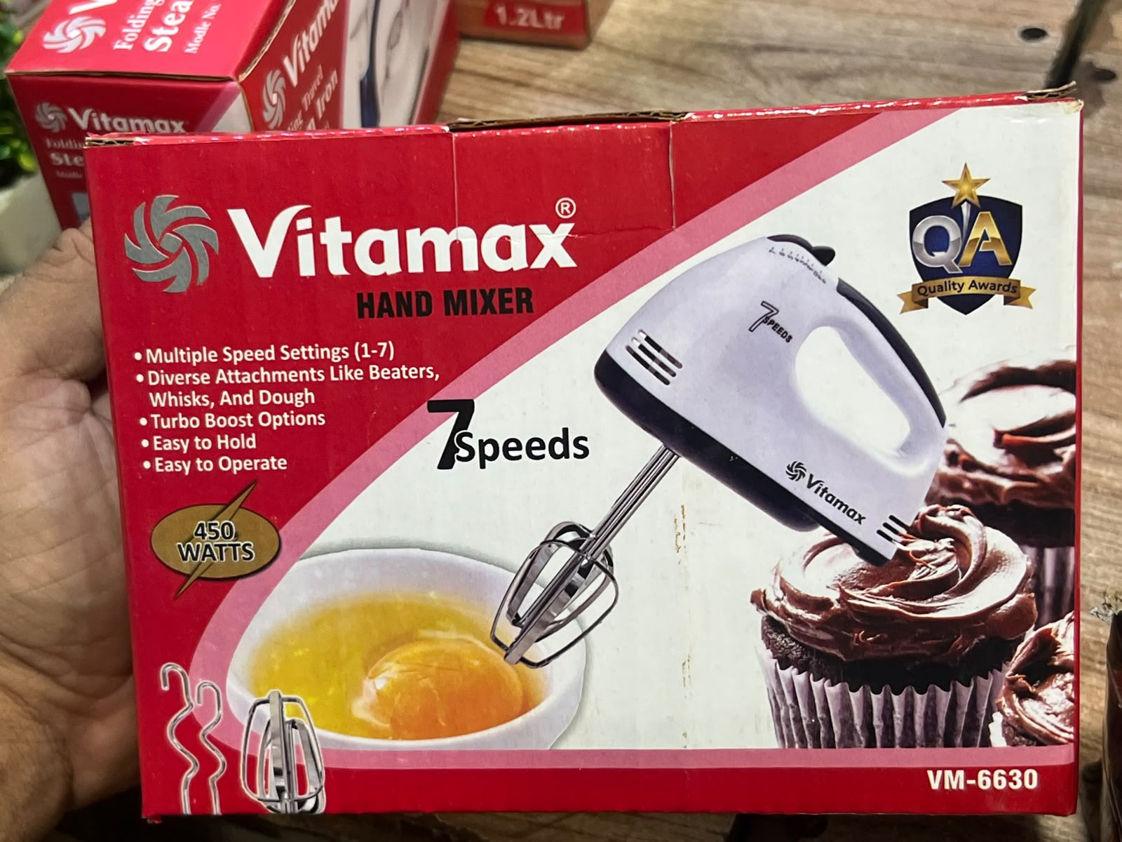 2in1 Vitamix Electric Hand Mixer